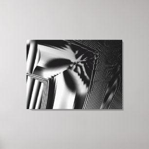 Triassic Frost Stretched Canvas Print Leinwanddruck