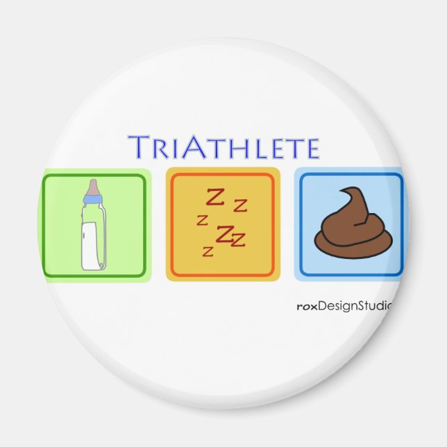 TriAthelete Magnet (Vorne)