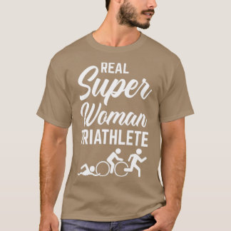 Triathle Triathle Triathlon Reiten T-Shirt