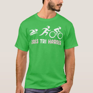 Triathle Triathle Triathlon Reiten T-Shirt