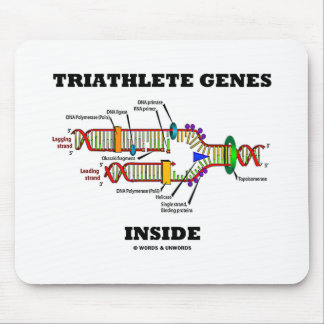 Triathleete Gene in der DNA-Replikation Mousepad