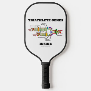 Triathleete Gene in der DNA-Replikation Pickleball Schläger