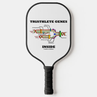 Triathleete Gene in der DNA-Replikation Pickleball Schläger