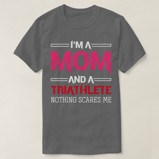 Triathlete Mama Triathlon T-Shirt (Design vorne)
