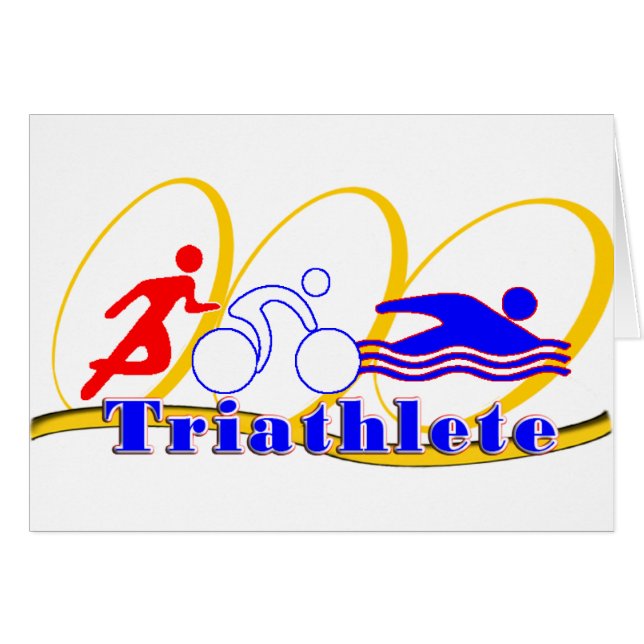 Triathlete SCHWIMMEN-LAUFfahrrad (Vorderseite (Horizontal))