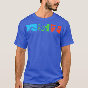 Triathlete Swim Bike Lauf Triathlon 2 T-Shirt