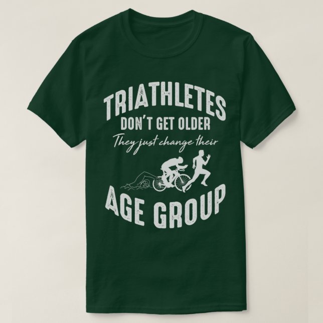 Triathletics Trithlon Swim Bike Run Athletics Mara T-Shirt (Design vorne)