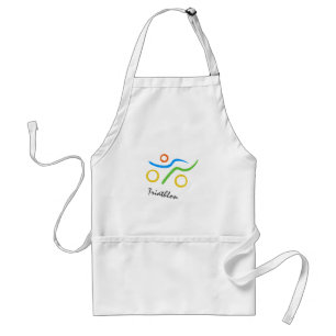Triathlon1_Zazzle Schürze