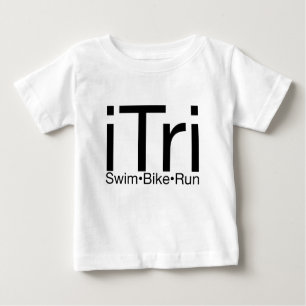 Triathlon-Abnutzung Baby T-shirt