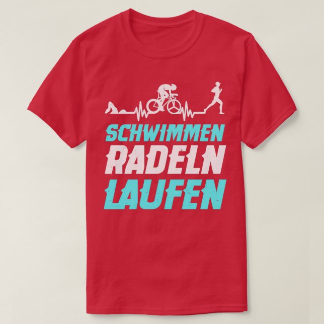 Triathlon Athlete 16 T-Shirt (Design vorne)