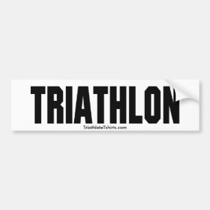 Triathlon-Aufkleber Autoaufkleber
