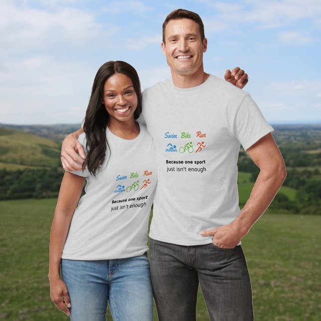 Triathlon-Bike-Run-Angebot T-Shirt (Von Creator hochgeladen)
