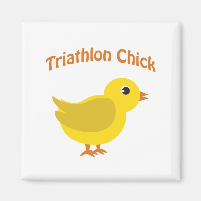 Triathlon Chick Magnet (Vorne)