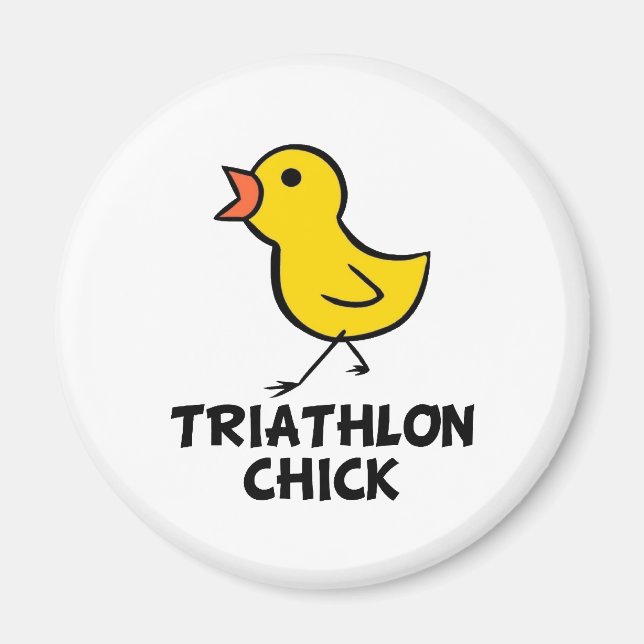 Triathlon Chick Magnet (Vorne)