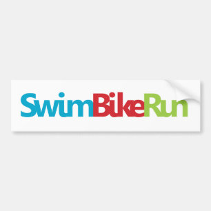 Triathlon Cool Design Autoaufkleber