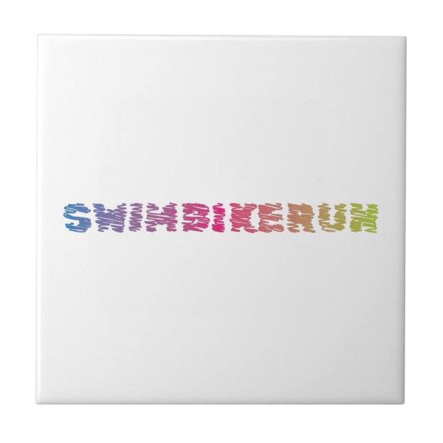 Triathlon Cool Design Fliese (Vorderseite)