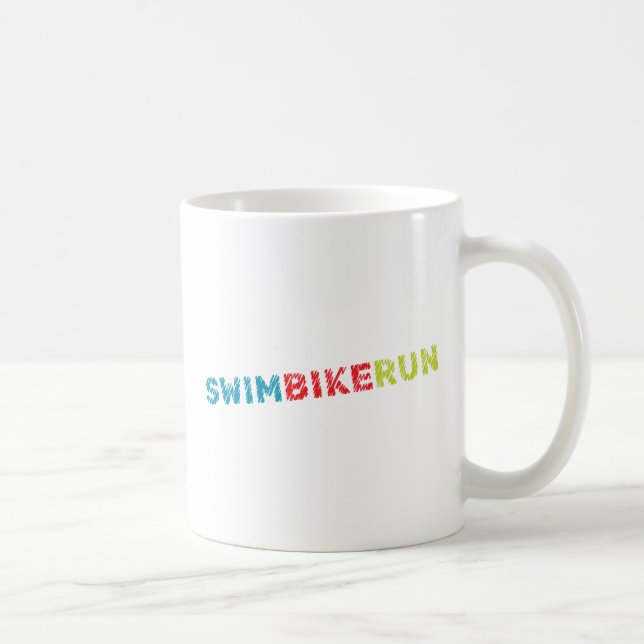 Triathlon Cool Design Kaffeetasse (Rechts)
