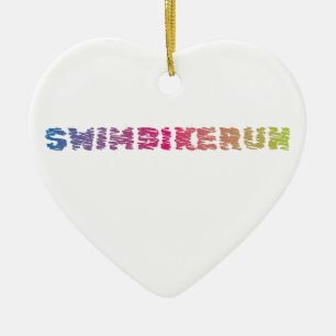 Triathlon Cool Design Keramikornament