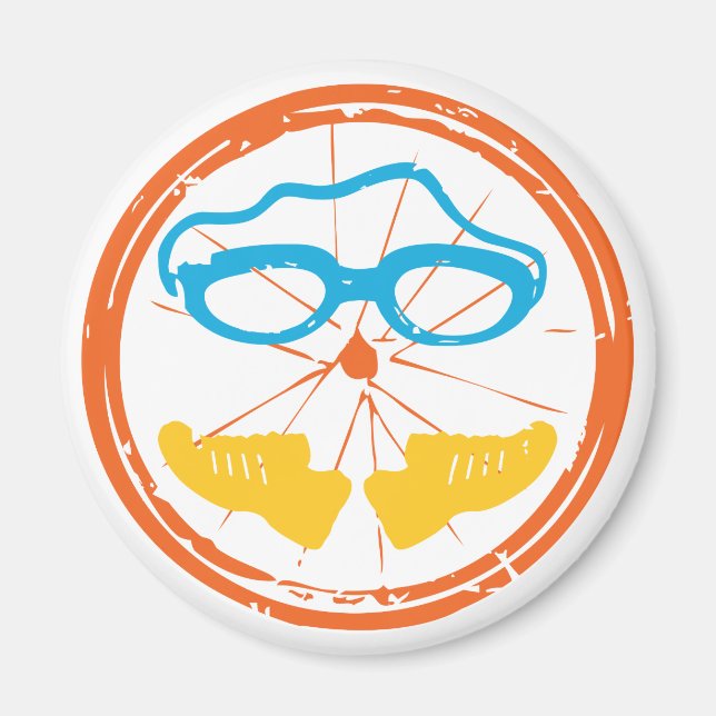 Triathlon Cool Design Magnet (Vorne)