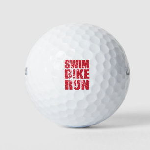 Triathlon-cooles Design Golfball