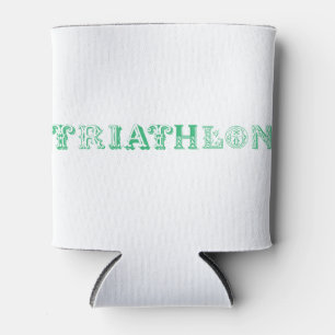 Triathlon-cooles Logo für alle Sportliebhaber Dosenkühler