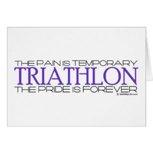 Triathlon - der Stolz ist Forever