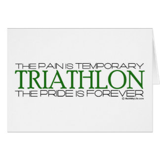 Triathlon - der Stolz ist Forever