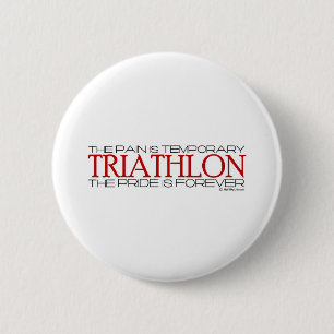Triathlon - der Stolz ist Forever Button