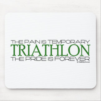 Triathlon - der Stolz ist Forever Mousepad