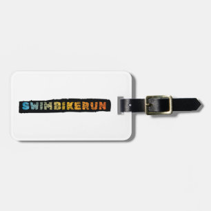 Triathlon-Design Gepäckanhänger