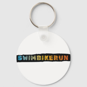Triathlon-Design Schlüsselanhänger