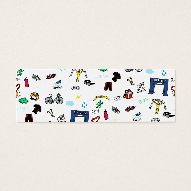 Triathlon Doodles (Vorderseite)