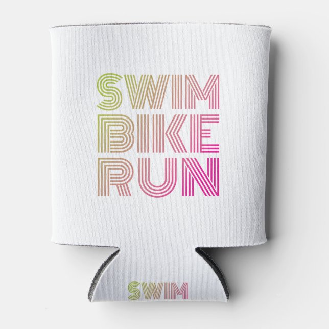 Triathlon Dosenkühler (Vorderseite)