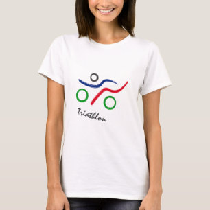 Triathlon einzigartiges Logo bester Verkäufer! T-Shirt