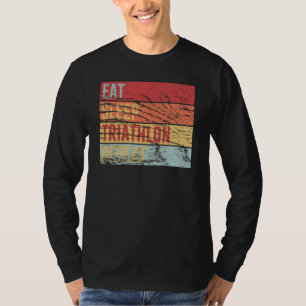 Triathlon - Essen Schlafen Triathlon Wiederholen T-Shirt