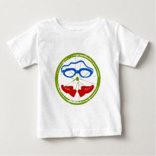 Triathlon Face Baby T-shirt