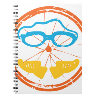 Triathlon Fun Design Notizblock
