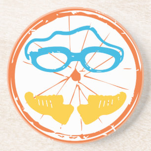 Triathlon Fun Design Untersetzer