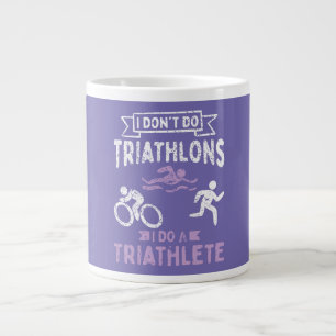 Triathlon Funny Jumbo-Tasse