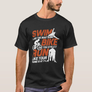 Triathlon für Triathleten Athlete Anzug Duathlon R T-Shirt