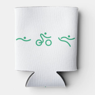 Triathlon Green Logo Dosenkühler
