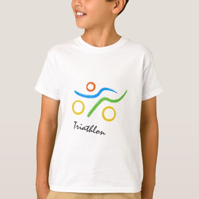 Triathlon-Logo T-Shirt (Vorderseite)