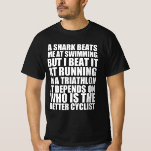 Triathlon-lustiges Zitat T-Shirt