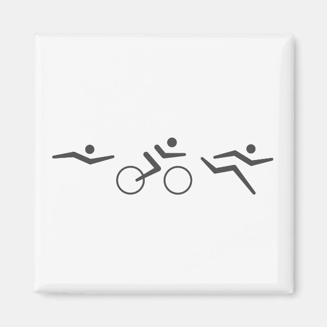 Triathlon Magnet (Vorne)