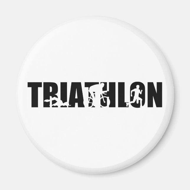 Triathlon Magnet (Vorne)