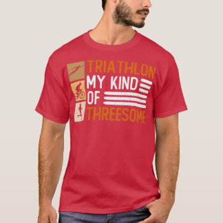 Triathlon meine Art von drei Triathlon-Training T-Shirt