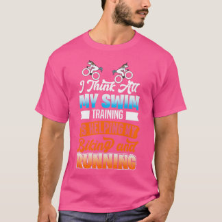Triathlon Motif für Triathleten 22 T-Shirt