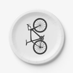Triathlon Road Bike T Shirt Fahrradverleih Geschen Pappteller