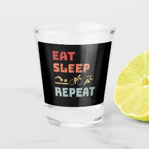 Triathlon Schnapsglas