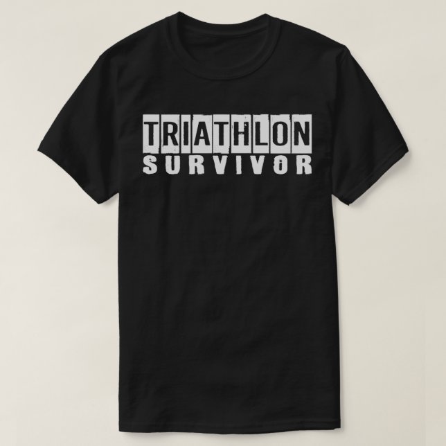 Triathlon Survivor 1 T-Shirt (Design vorne)